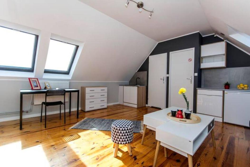 Citystay Brzezno Studio 3 Min Do Plazy Гданськ Номер фото